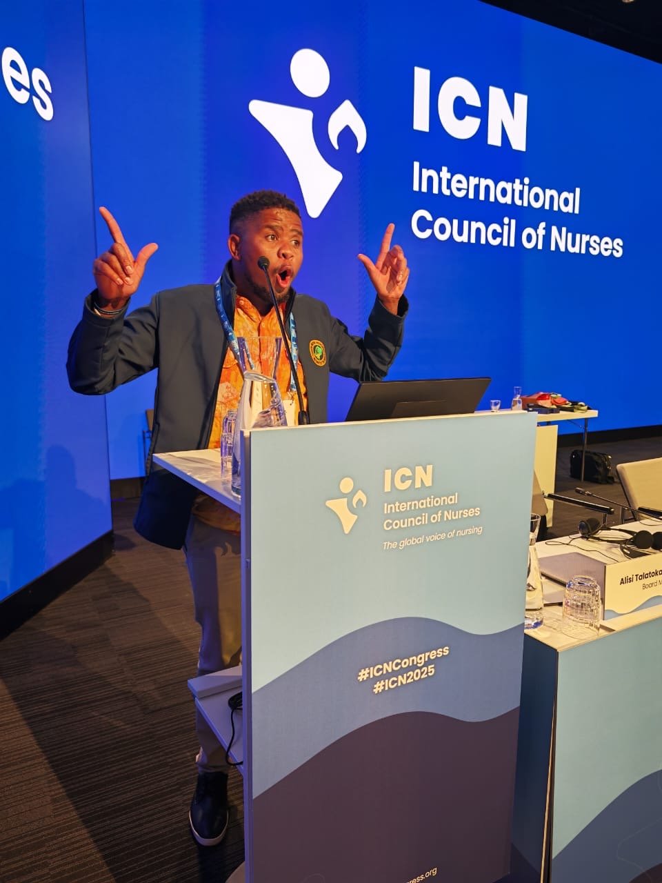 ICN MOURNS LATE MOREPHE SYLVESTER SANTI - 2
